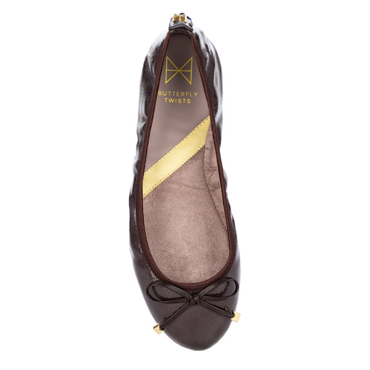 FRANKIE KHAKI TEXTURED PATENT SS23