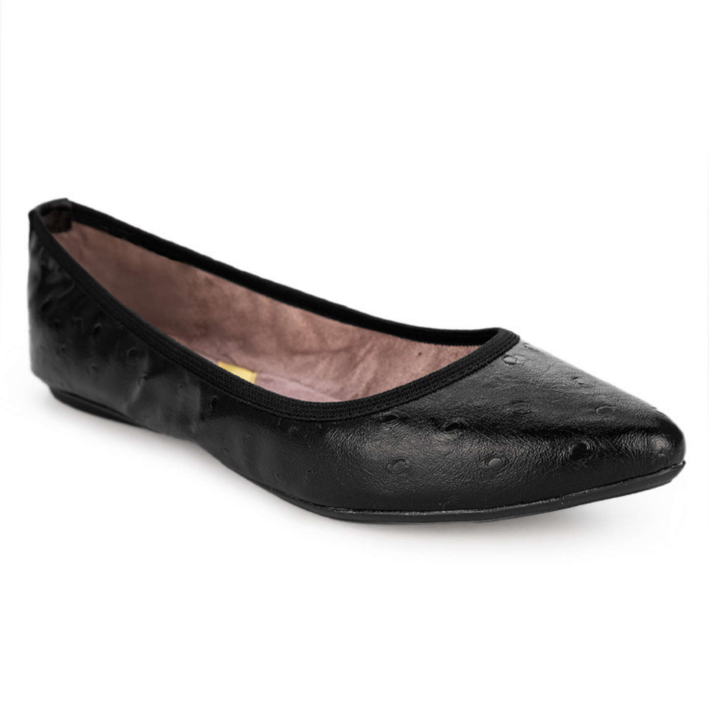JANEY BLACK OSTRICH SS23