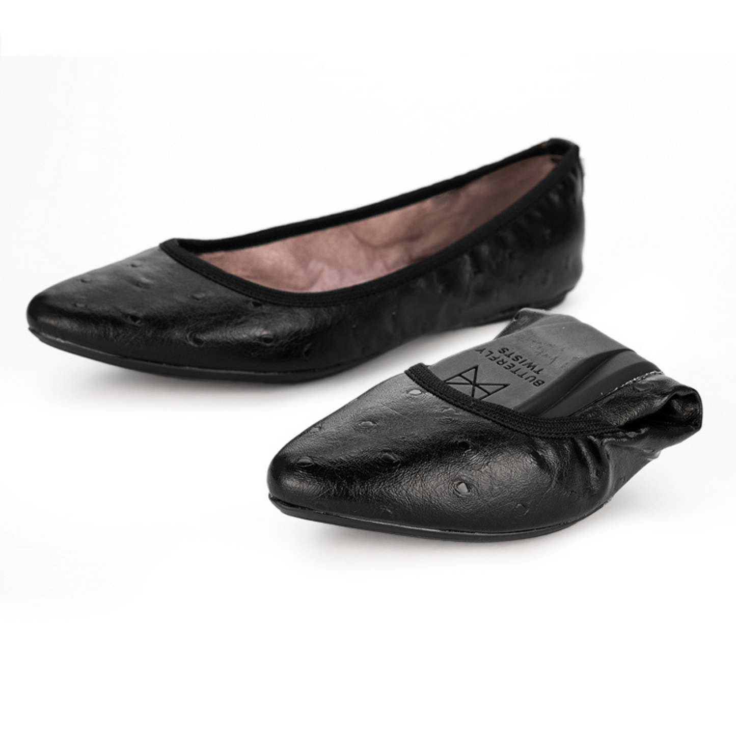 JANEY BLACK OSTRICH SS23