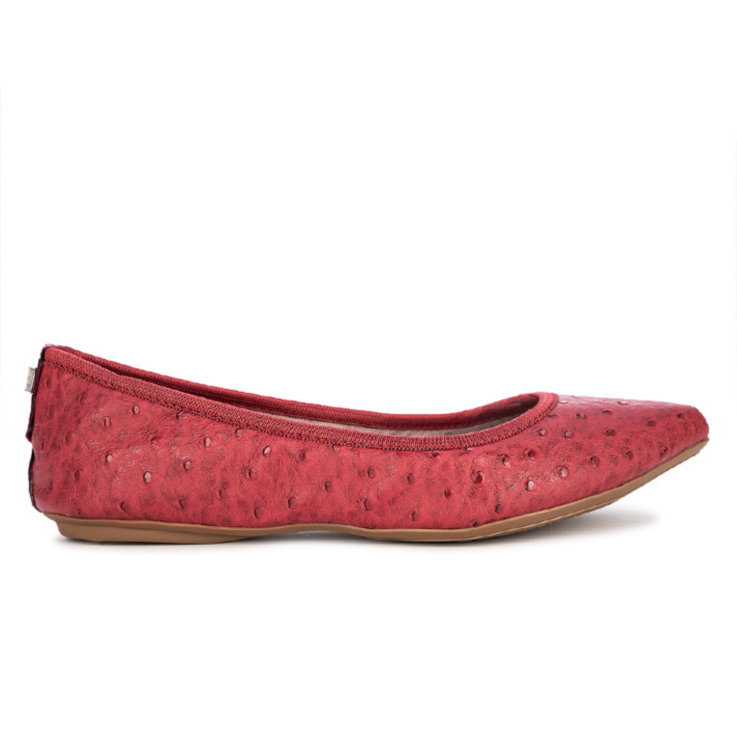 JANEY RED OSTRICH SS23