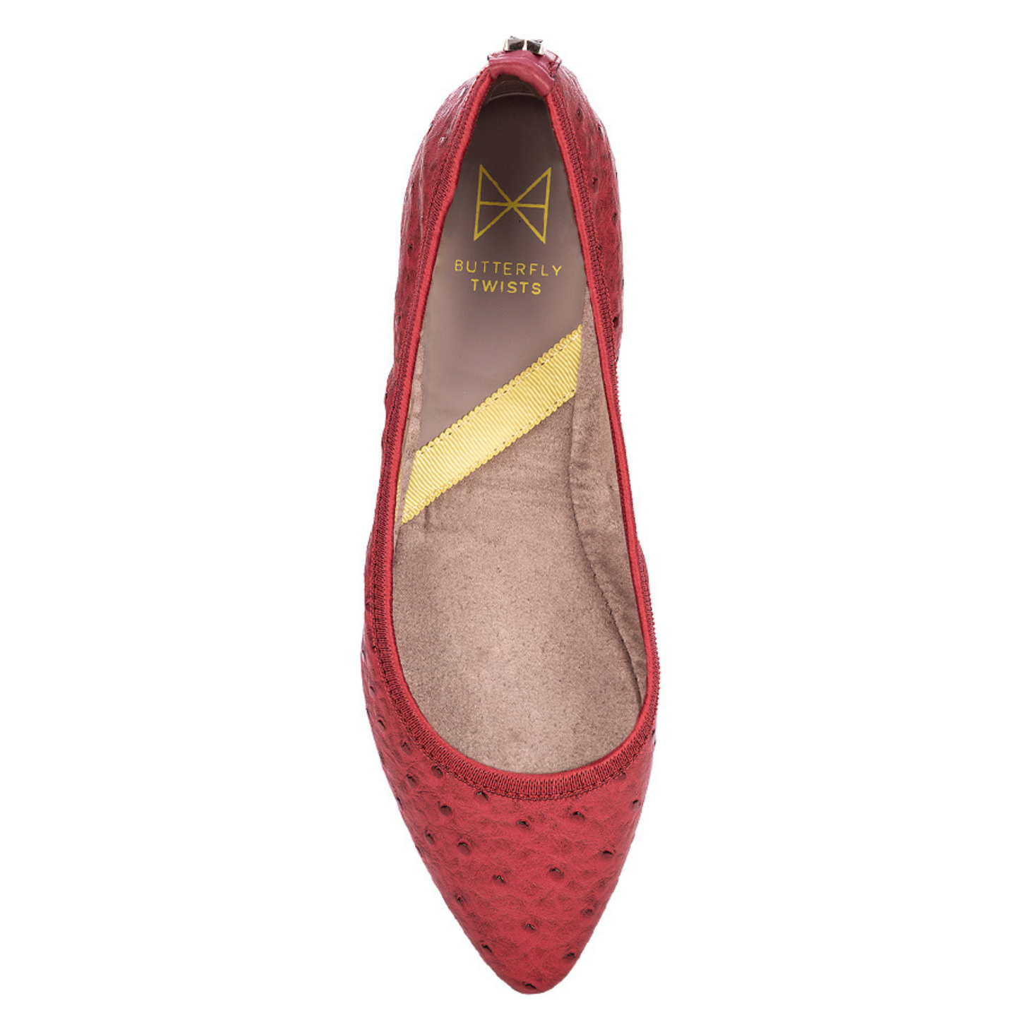 JANEY RED OSTRICH SS23