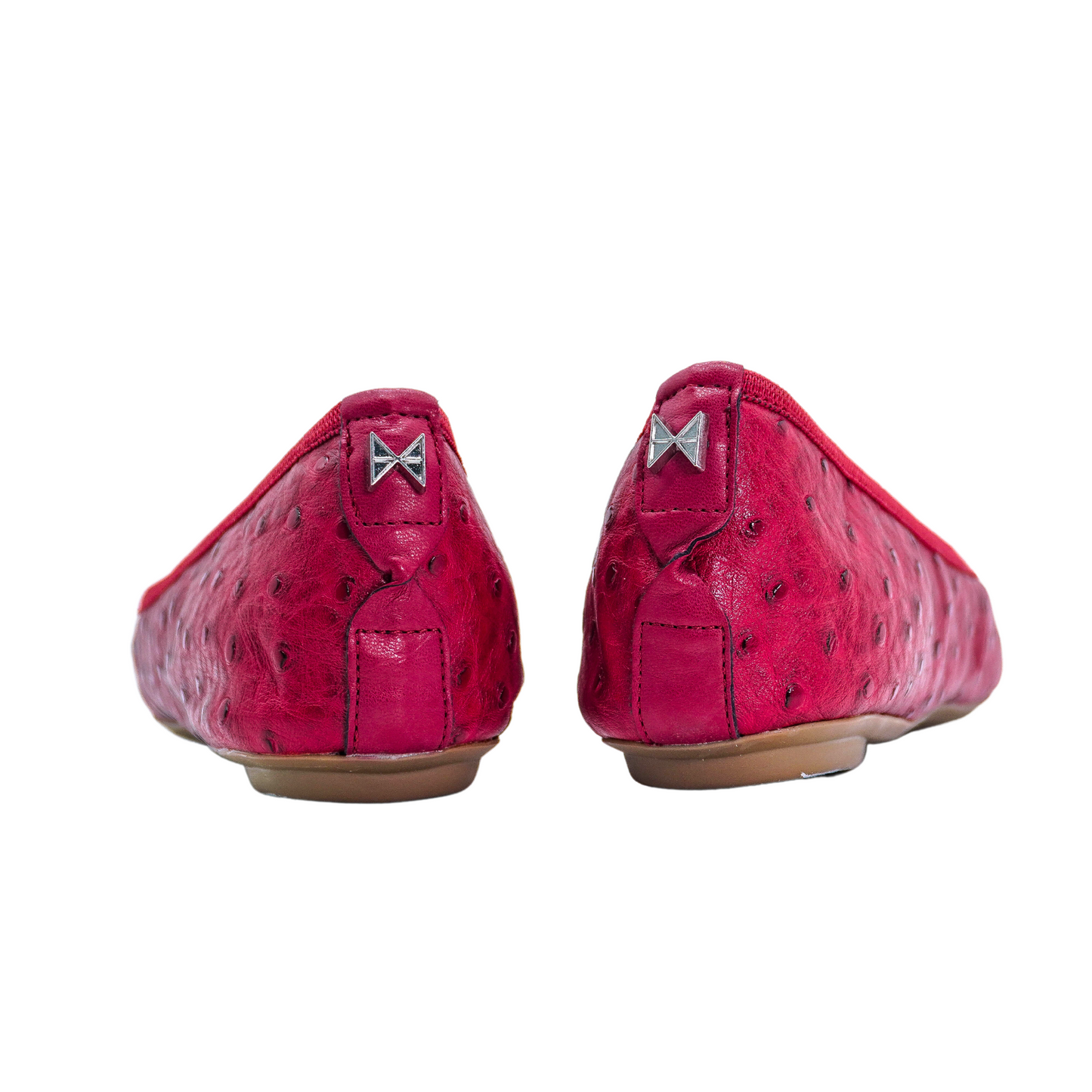 JANEY RED OSTRICH SS23