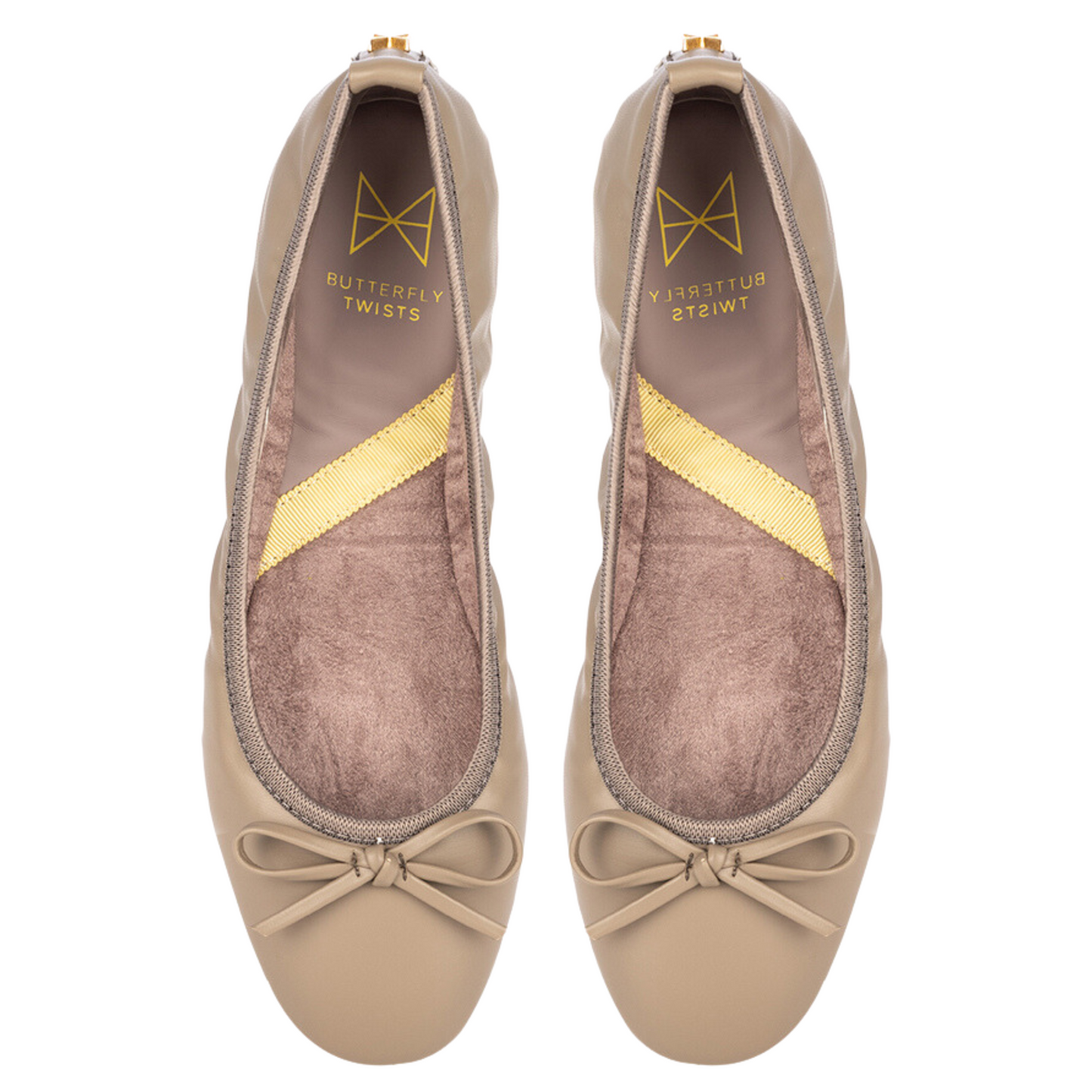 MELISSA Ballet Flat Shoes - Taupe