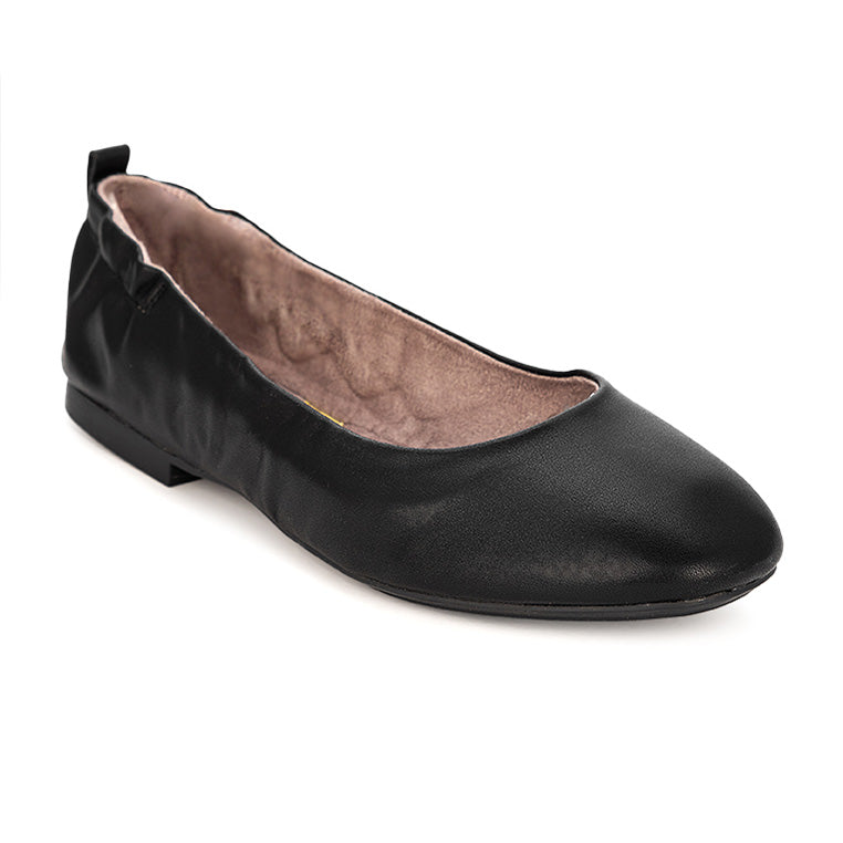 JESSIE Ballet Flat Shoes Black