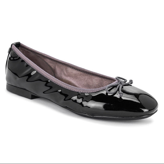 MELISSA Ballet Flat Shoes - Black Patent