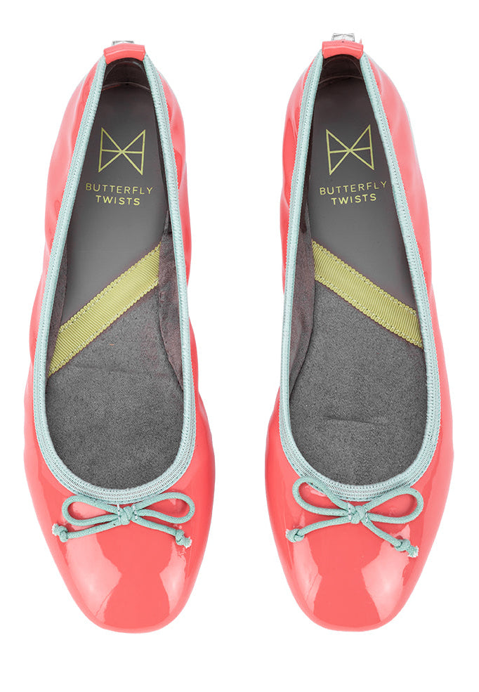 MELISSA Ballet Flat Shoes - Coral