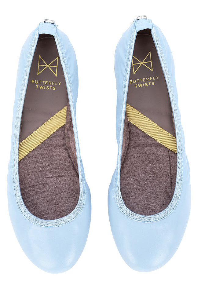 SOPHIA Ballet Flat Shoes - Baby Blue