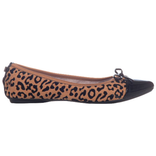 HOLLY Flocked Leopard