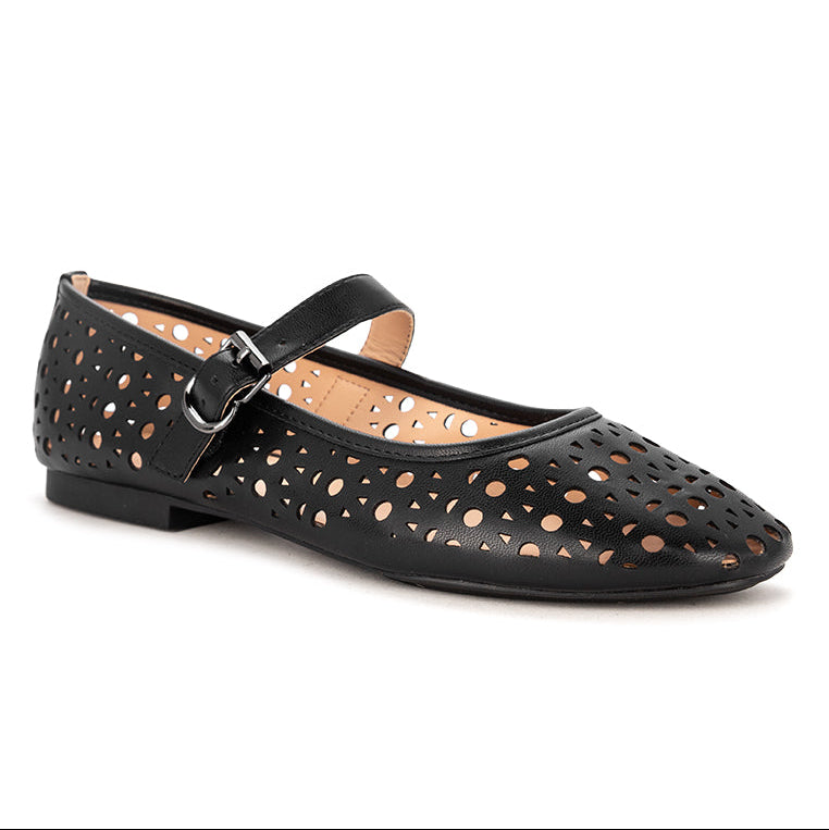 ESME  Ballet Flat Shoes - BLACK