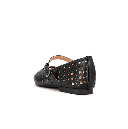 ESME  Ballet Flat Shoes - BLACK