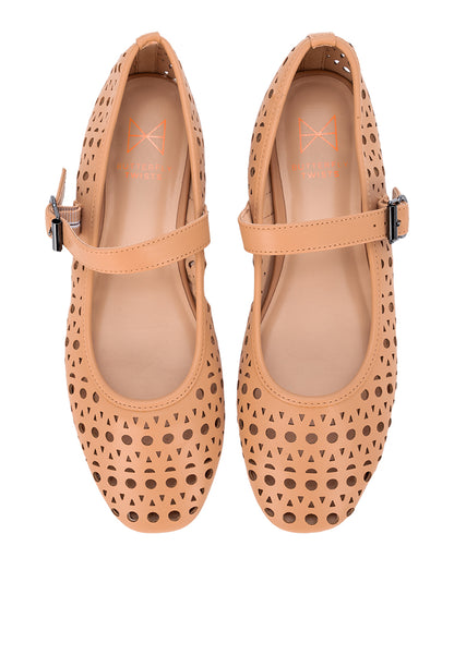 ESME Ballet Flat Shoes - Nude