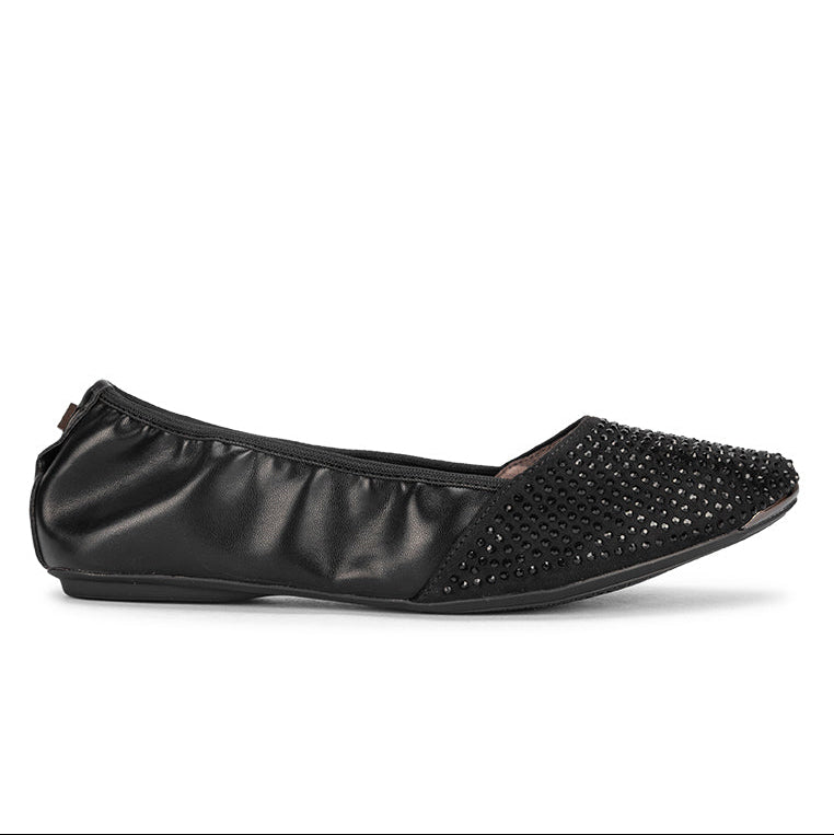 IVY Ballet Flat Shoes - Black