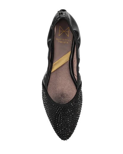 IVY Ballet Flat Shoes - Black