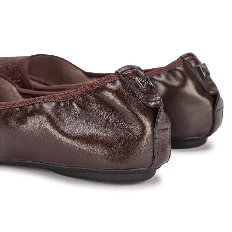 IVY Ballet Flat Shoes - Brown