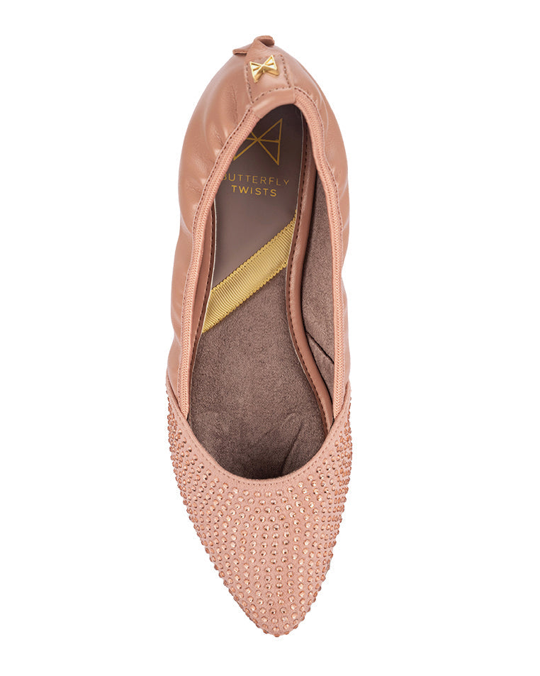 IVY Ballet Flat Shoes - Pink