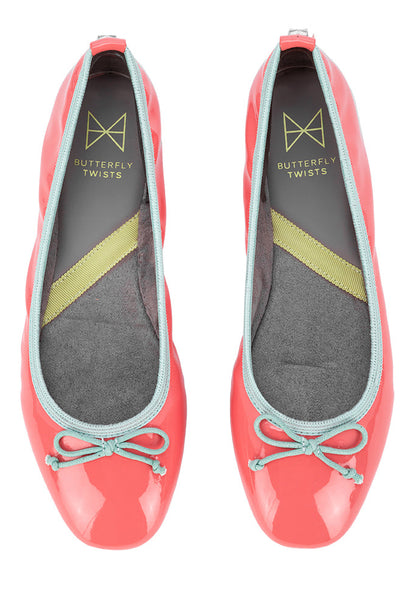 MELISSA Ballet Flat Shoes - Coral