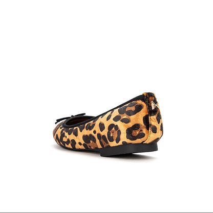 MELISSA Ballet Flat Shoes - LEOPARD VELVET