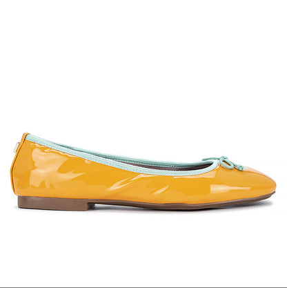 MELISSA Ballet Flat Shoes - Yellow