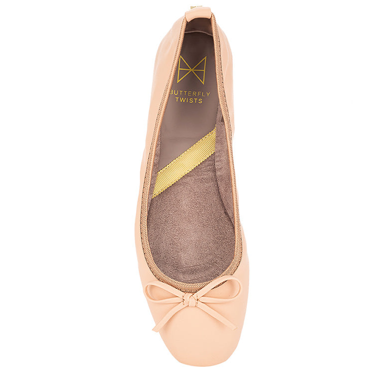 MELISSA Ballet Flat Shoes - Nude – Butterfly Twists PH