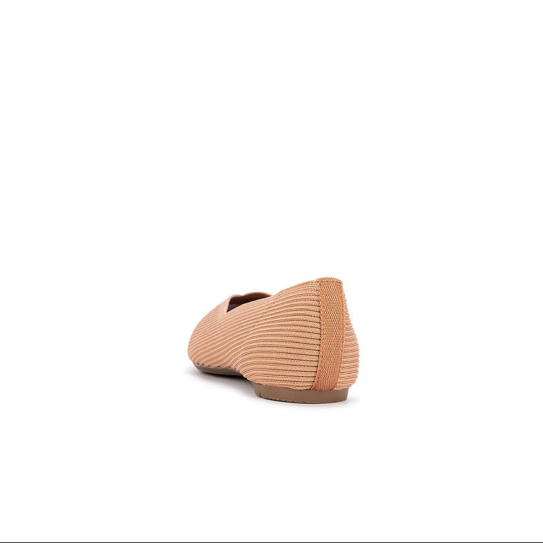 RHEA Ballet Flat Shoes - Nude