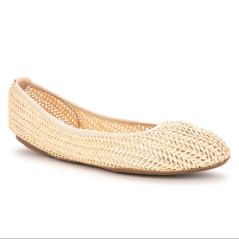 SOPHIA Ballet Flat Shoes - NATRAFFIA