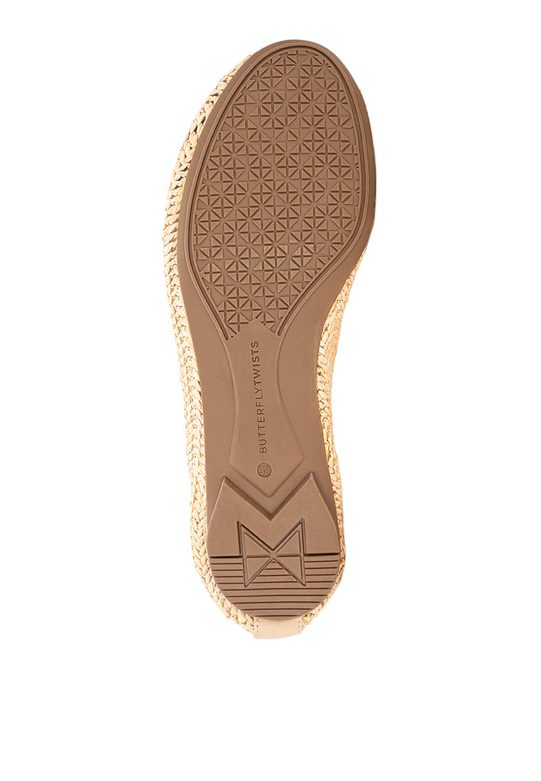 SOPHIA Ballet Flat Shoes - NATRAFFIA