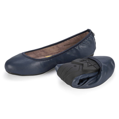 SOPHIA Ballet Flat Shoes - Navy