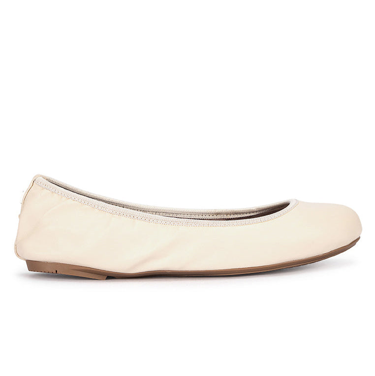 SOPHIA Ballet Flat Shoes - Off White