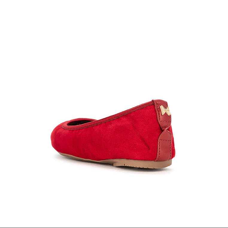 SOPHIA Ballet Flat Shoes - REDNOVA SUEDE