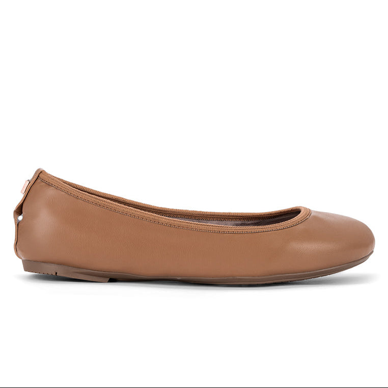 SOPHIA Ballet Flat Shoes - Tan