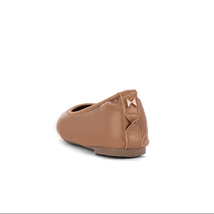 SOPHIA Ballet Flat Shoes - Tan