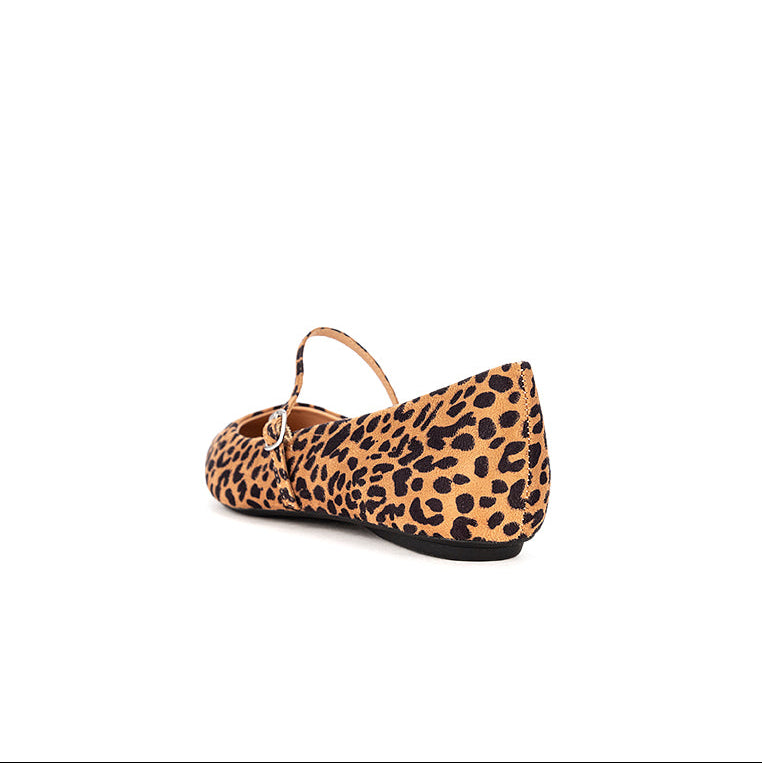 ZADIE Ballet Flat Shoes - LEOPARD