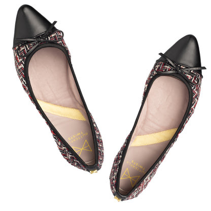 HOLLY BLACK/RED WOVEN AW22