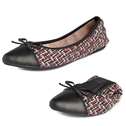 HOLLY BLACK/RED WOVEN AW22