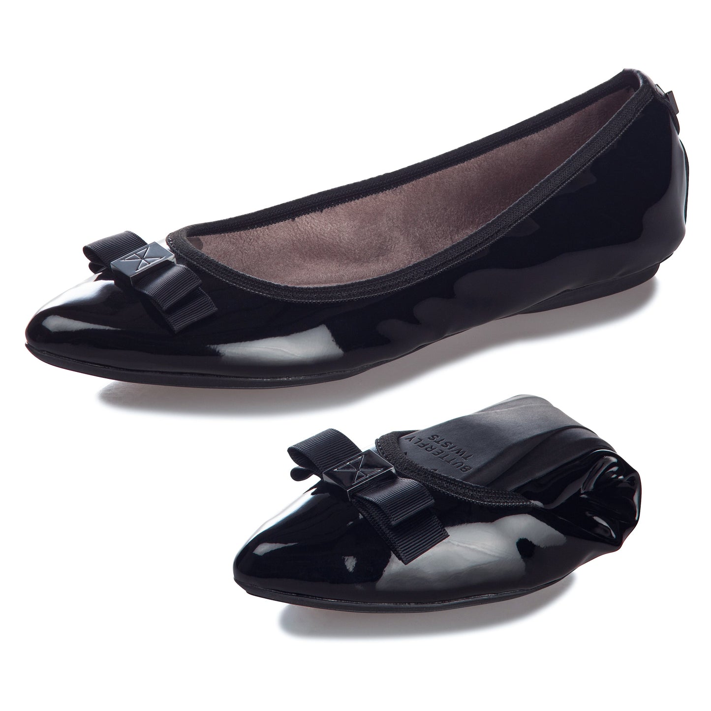 JASMINE BLACK PATENT SS23