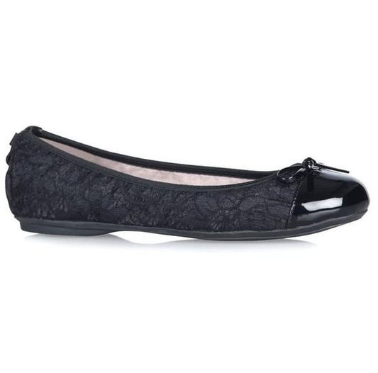 OLIVIA BLACK GLITTER LACE SS23