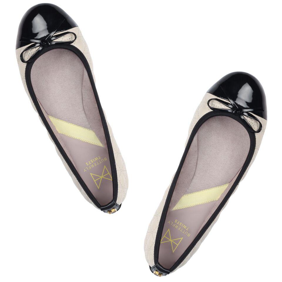 OLIVIA CREAM BLACK