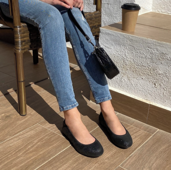 SOPHIA GLITTER BLACK SS23